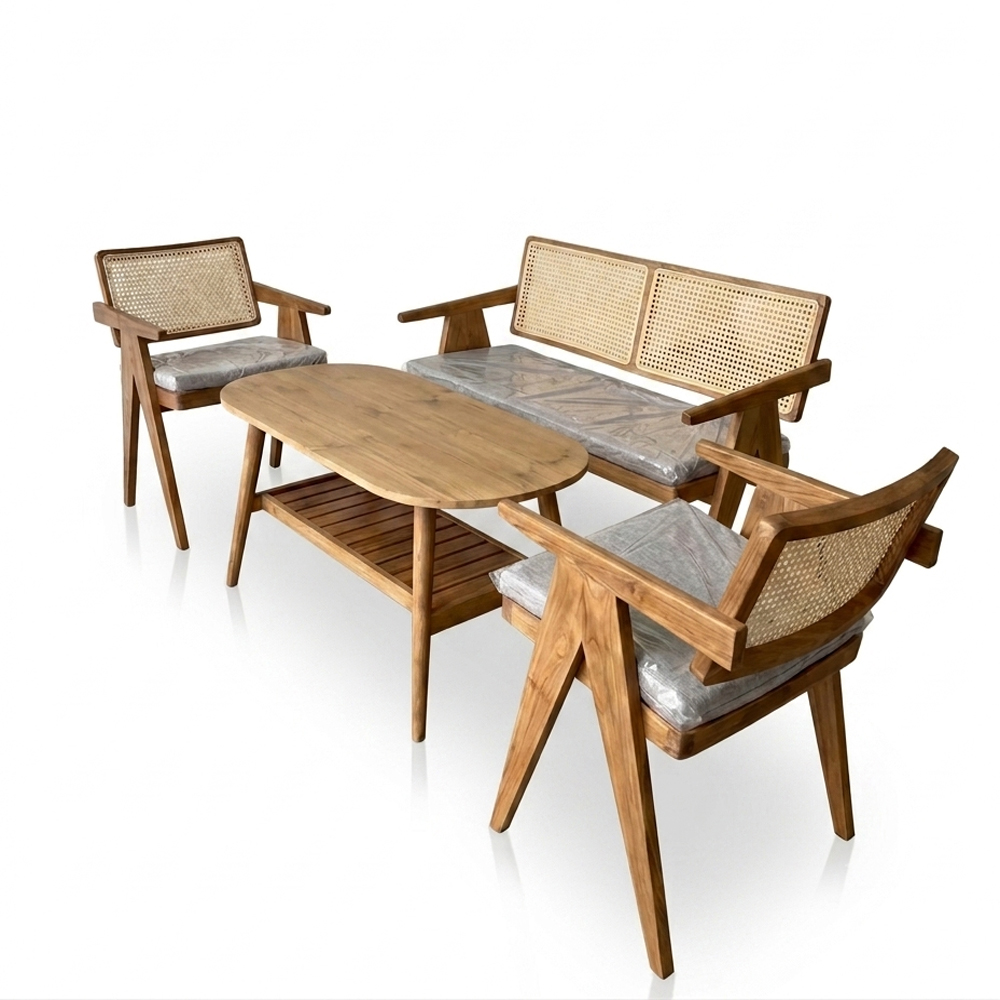Natural Teak Wood Finish
