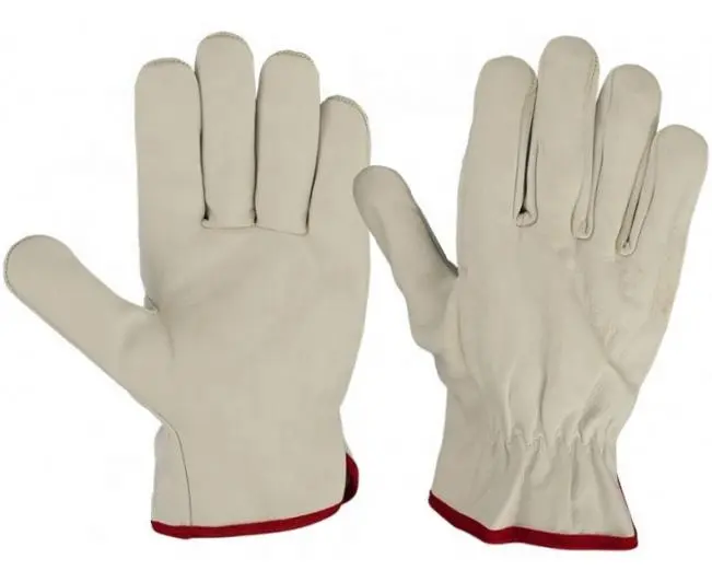 Ev bahçe deri iş ağır güvenlik toplu eldiven el koruma satın