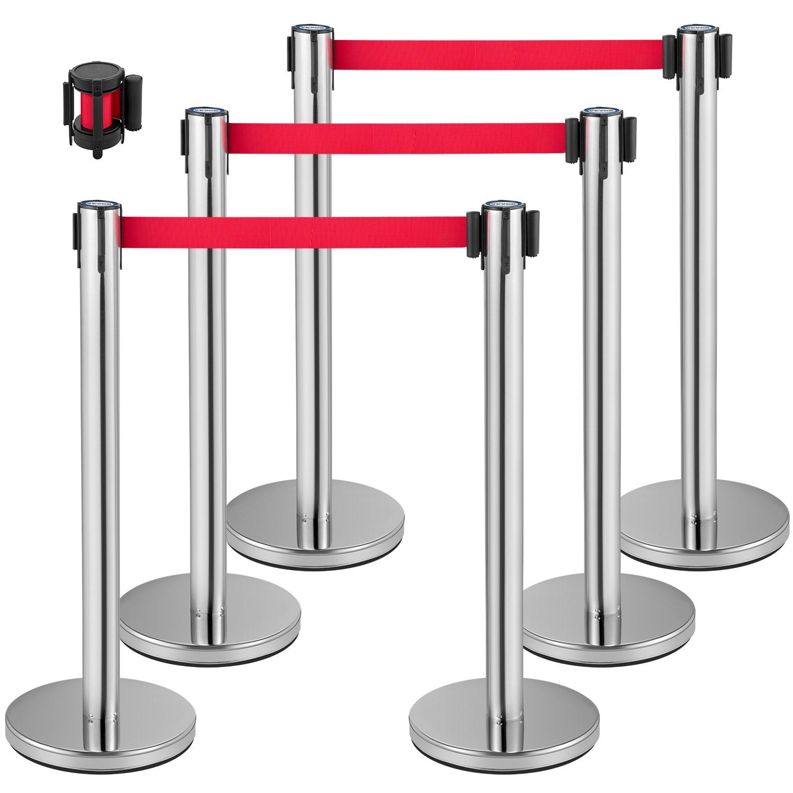 Silver Bar with Red Fabric Color