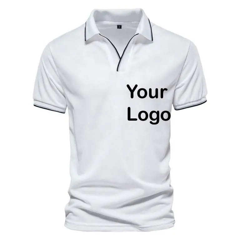 Diseño personalizado del comprador propia marca Polo de manga corta de algodón para hombre Deporte Hombre Golf Polo camisas personalizadas gran oferta de BD