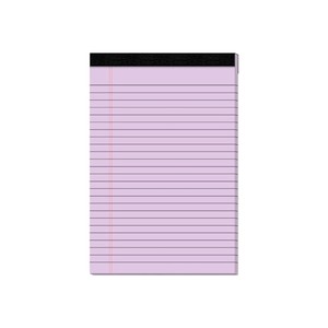 Custom Multi-Color Legal Notepad with Logo and 8 Distinct Hues 28 <strong>Sheets</strong> - Product Image 5