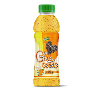 Üretici toptancı ücretsiz örnek ücretsiz tasarım etiket meyve ve sebze suyu ananas suyu ile 360ml Chia tohum içecek - Product Image 5