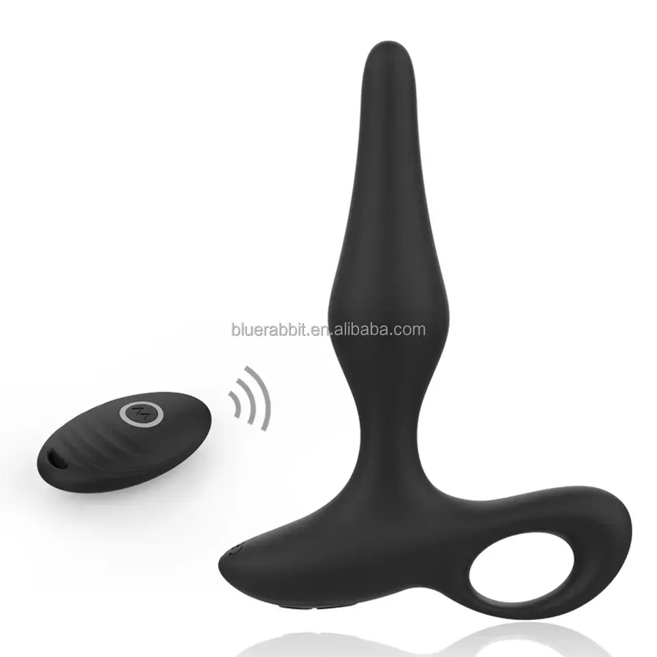 BlueRabbit massaggiatore prostatico maschile all'ingrosso stimolatore prostatico remoto Wireless con 10 vibratori anali a vibrazione