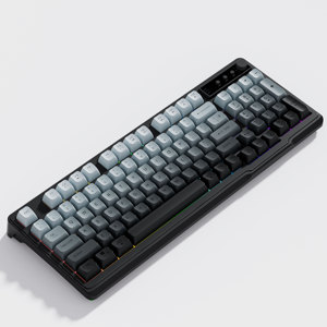 H-94M Walmetディスプレイスクリーンキーボード94キーワイヤレスBTデュアルモードパーソナリティクリエイティブキーボード膜キーボードラップトップ用 - Product Image 6