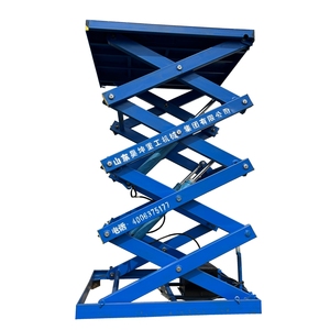 Plataforma de acero de tijera fija nivelador de muelle hidráulico para operaciones de carga eficientes - Product Image 6