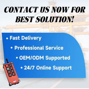 Jyrdi F21-E1B đài phát thanh không dây điều khiển từ xa và hoist điều khiển từ xa IP65 không thấm nước cho cẩu tháp gồ ghề và bền - Product Image 6