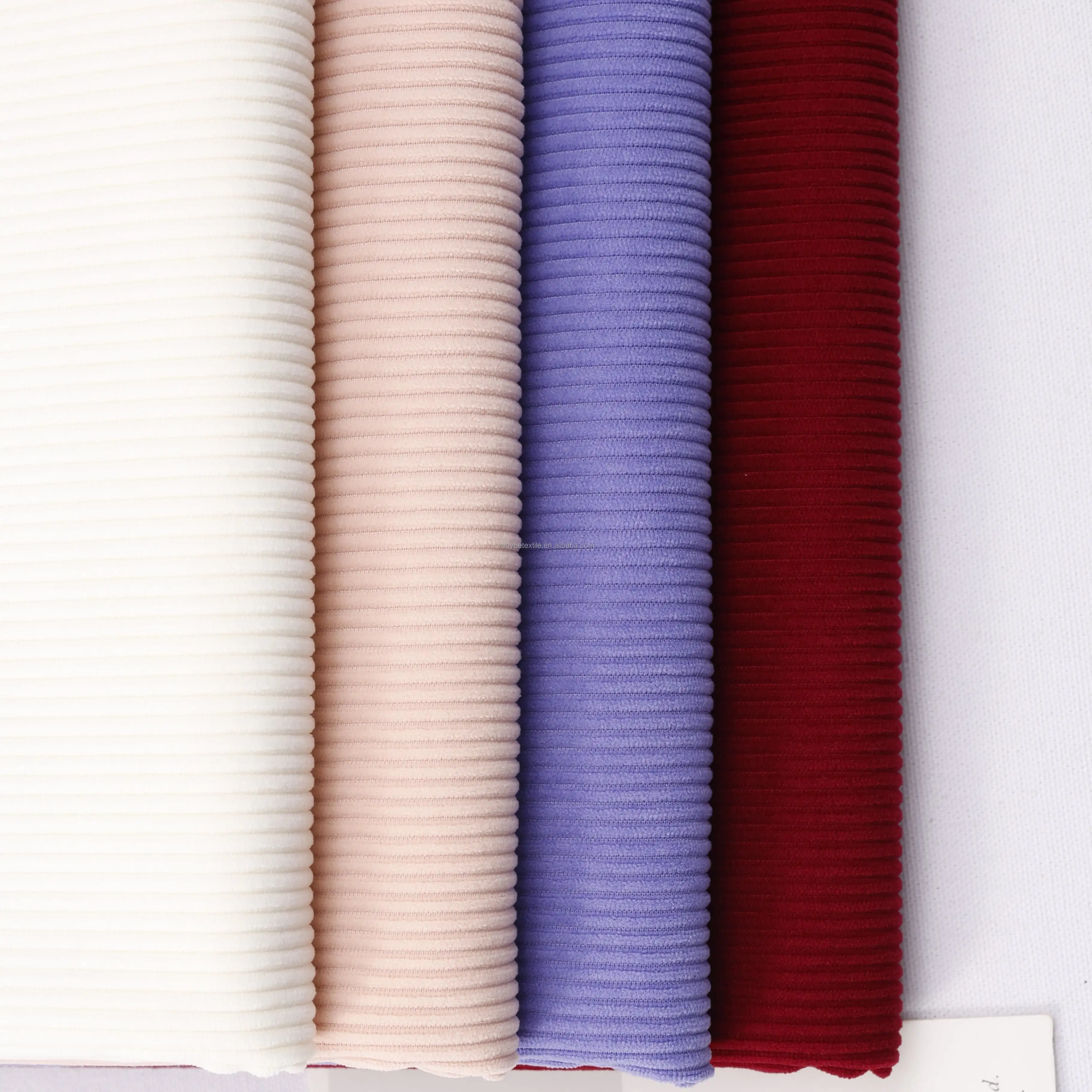Оптовая продажа 90% полиэстер 10% нейлоновая Вельветовая флисовая мягкая ткань для одеял одежда