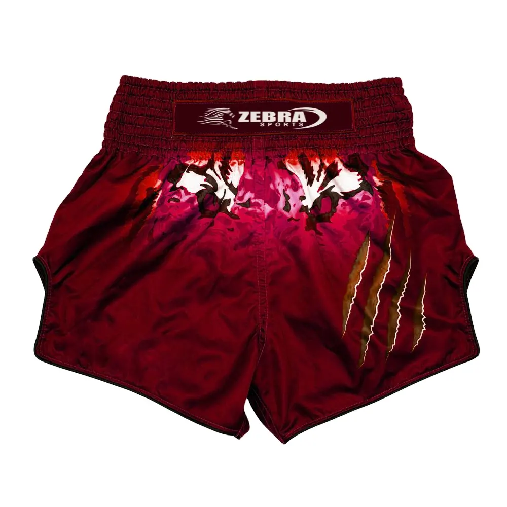 Pantalones cortos Muay Thai personalizados de alta calidad, Shorts de lucha de Mma, venta al por mayor