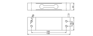 GPB110 GALOCE負荷細胞重量センサー平行ビーム負荷細胞力センサースケール用 - Product Image 3
