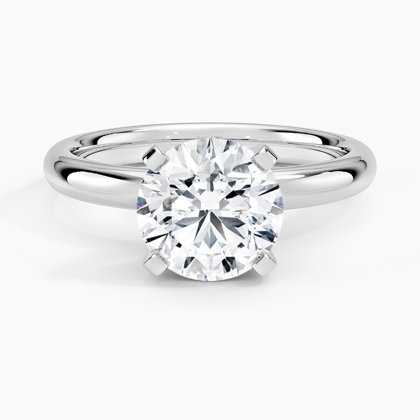 White Gold Plated