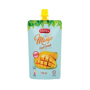 Malezya yapımı lal Mango püresi meyve suyu konsantresi kuru maya elma üzümü hazır kutu poşet ambalajında - Product Image 1