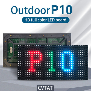 Прямая поставка с завода P10 Светодиодная панель наружный RGB программируемый экран модуль водонепроницаемый 960*960 мм светодиодный шкаф в P4 P5 P6 P8 - Product Image 2