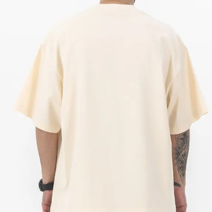 男性服ブランドカスタムデザインプリント高ストリートプラスサイズメンズTシャツヘビー級特大箱入りシャツ