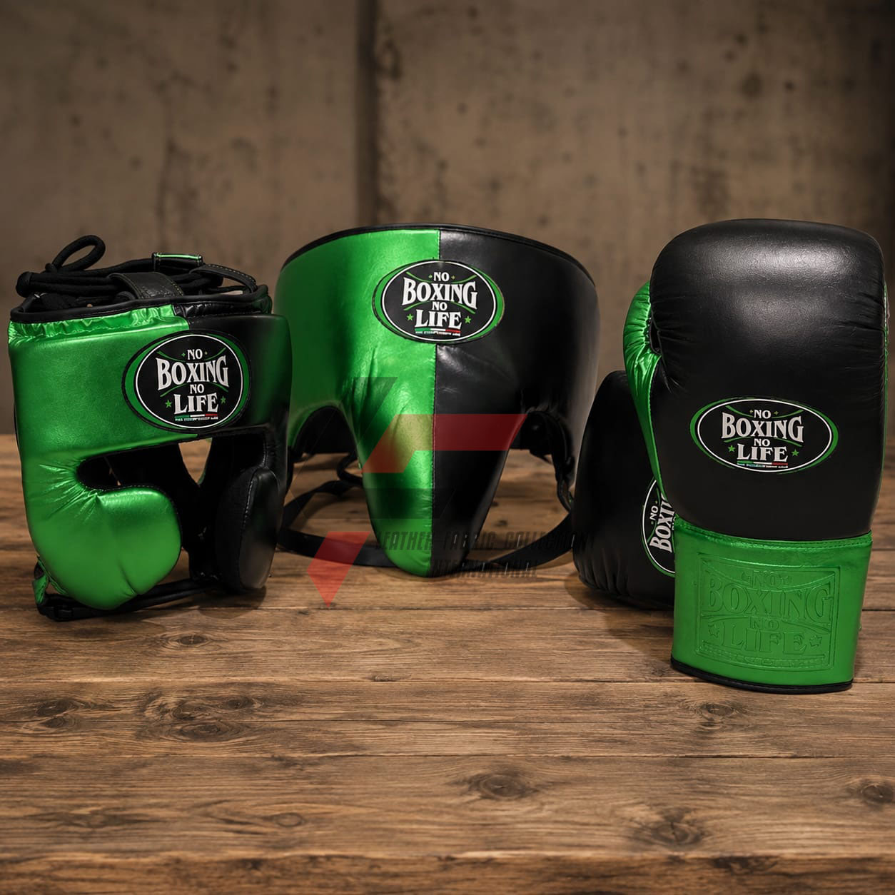 Verde y negro