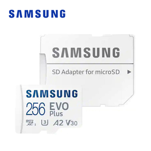 Samsung Evo Plus 256G 130เมกะไบต์/วินาทีพร้อม SD Adapter - Product Image 1