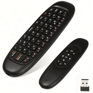 Miniteclado inalámbrico Air fly mouse C120 de 2,4G, mando a distancia USB, teclado inalámbrico C120 para Android tv box y mini PC - Product Image 2