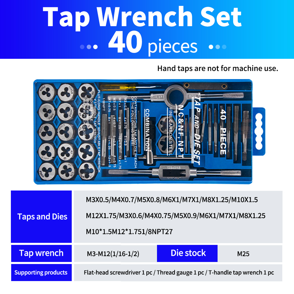 40P Tap and Drill