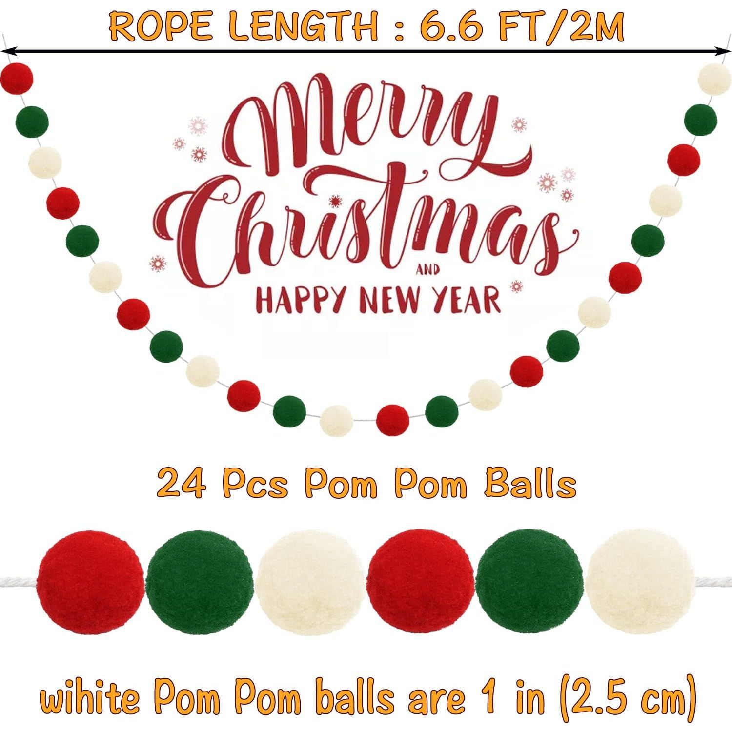 Traditional Christmas Red White and Green Colors Color