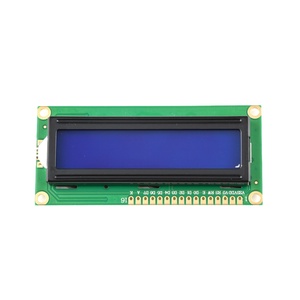LCD1602 1602 LCD Blu Dello Schermo LCD di Visualizzazione Dei caratteri Modulo Blu Blacklight TFT LCD DC 5V 80mm * 35mm * 11 millimetri - Product Image 4