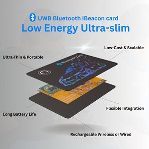 BLE5.0 Indoor Positioning Equipment <strong>Wireless</strong> <strong>Networking</strong> IBeacon &amp; Eddystone Beacon Card Communication &amp; <strong>Networking</strong> Product - Product Image 3