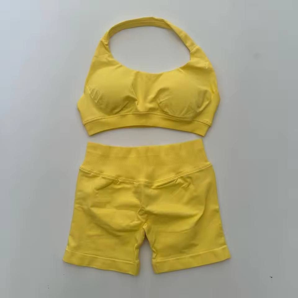 Bright yellow