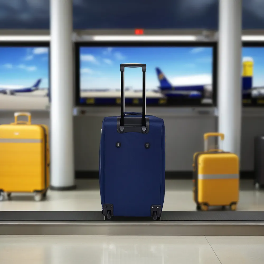 Chariot de voyage sac à bagages avec roues Xxtra grande capacité valise unisexe aéroport voyage vol bagages sac de transport pour l'extérieur