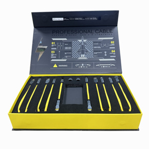 批发usb微型c型电缆6种不同的usb数据快速充电线 - Product Image 1