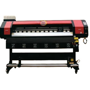 CY-1800B 1808 grande formato stampante 1.8m Eco solvente macchina da stampa a sublimazione Plotter da CrossWay Yi industria - Product Image 1