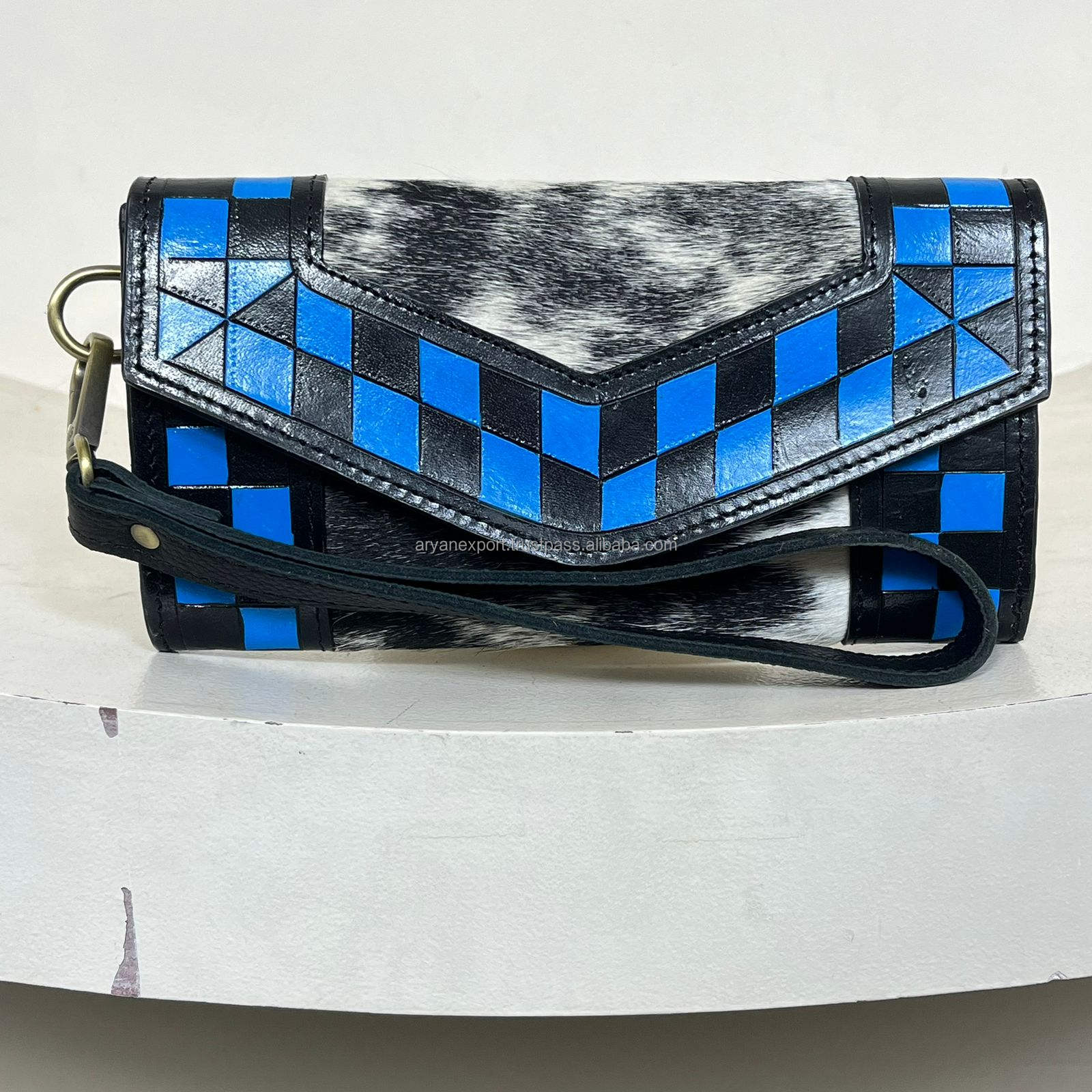 Black & Blue Checkered