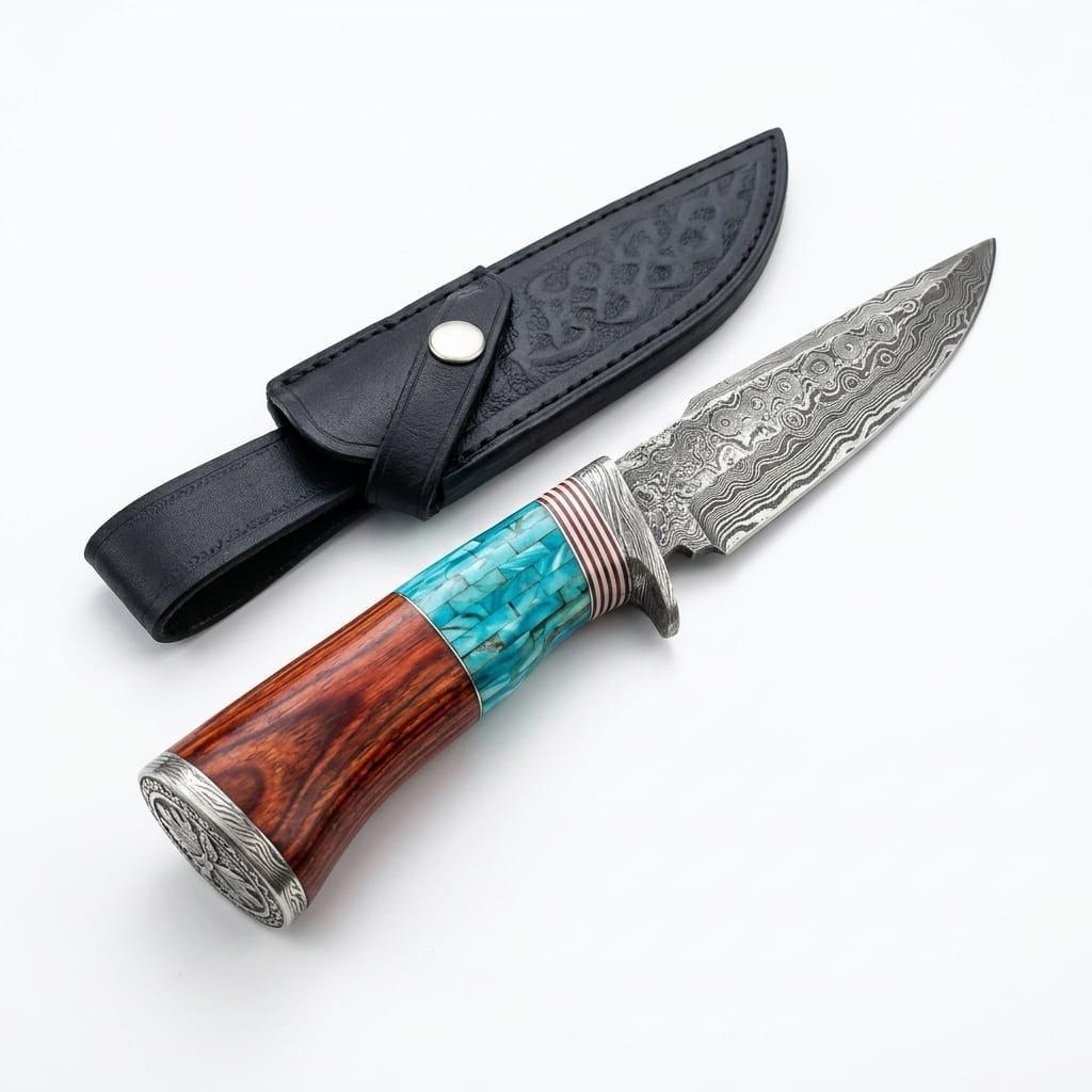 Turquoise/Brown/Brass