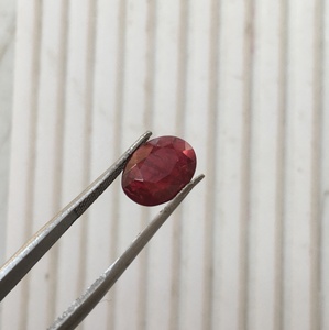 Red <strong>Ruby</strong> Rose Non Heated Non Treated Pigeon Blood Cut Oval Shape Faceted Loose Gemstone Making Jewelry Wholesale <strong>Price</strong> Natural - Product Image 3
