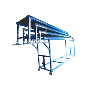 LIANGZO High Efficiency Vehicle <strong>Unloading</strong> <strong>Conveyor</strong> High-rise Expressway Gravity Roller <strong>Unloading</strong> <strong>Conveyor</strong> - Product Image 1