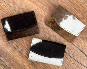 עיצוב cowhide עור ארנק עור שחור דו צדדי-על עור אמיתי-על מצמד במזומן מצמד וכרטיס יוקרה ארנק נשים יוקרה