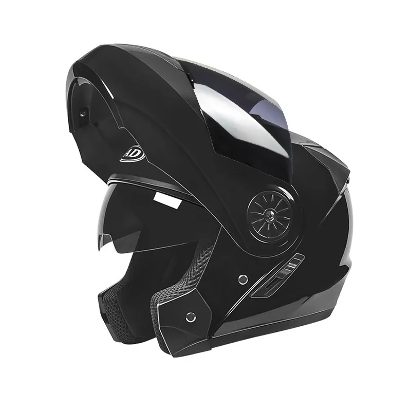 Prezzo più economico Dot Double Visor Flip Up caschi da moto Open Face casco da corsa Motocross casco da moto integrale