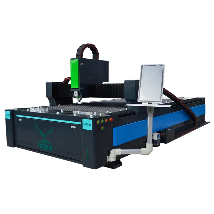 2024 25% discount Hot sale 1000W Fiber laser cutting machine for metal plate cutting with high precision