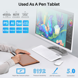HUION Note 2 in 1 Digitales Notebook Zeichnung Handschrift Fusion Wireless Smart Wieder verwendbares Notebook mit Smart Pen Portable X10 OEM - Product Image 4