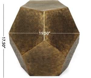薄板圈低价金属丝收纳边桌八角形矩形方形优雅金属边桌 - Product Image 2