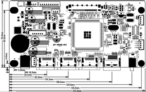 Placa controladora Lvds universal de grado industrial a Usb Hd-mi Vga entrada Tft Lcd, placa controladora Lcd, Ad Boar - Product Image 4