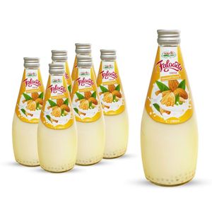 290mlガラス瓶プレミアムFaloodaミルクドリンク,ローズフレーバー,プライムドリンク会社NAWON