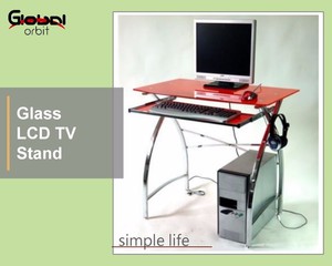 Современный стеклянный Рабочий стол для рабочего стола - Product Image 4