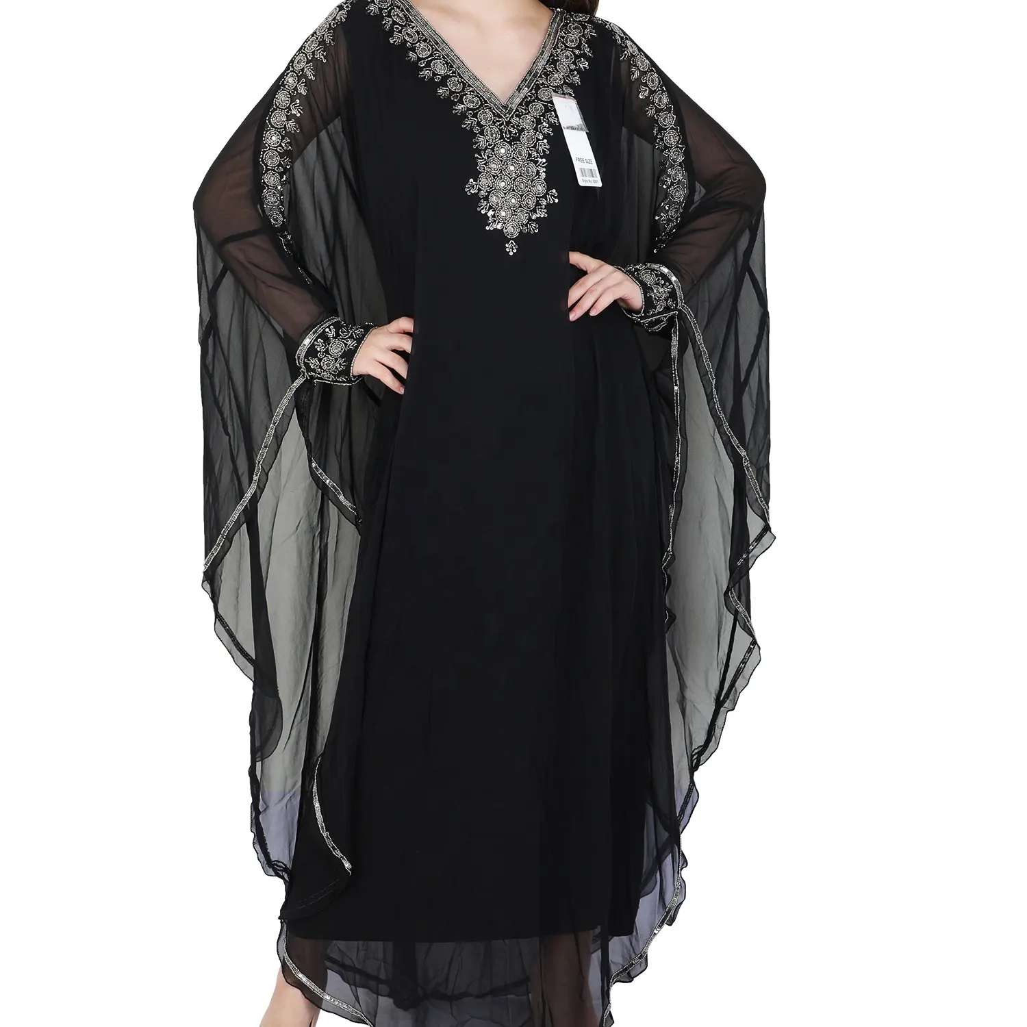 New Dubai emirati arabi uniti FANCY MODERN Kaftan ARABIAN WEDDING DRESS Style Plus Size Made IN India plus size fit all lady abbigliamento donna