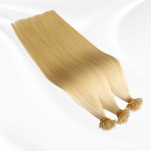 シームレスなナノチップヘアエクステンション100% 人毛マイクロサイズのヒントスムーズな統合OEMサービス - Product Image 3