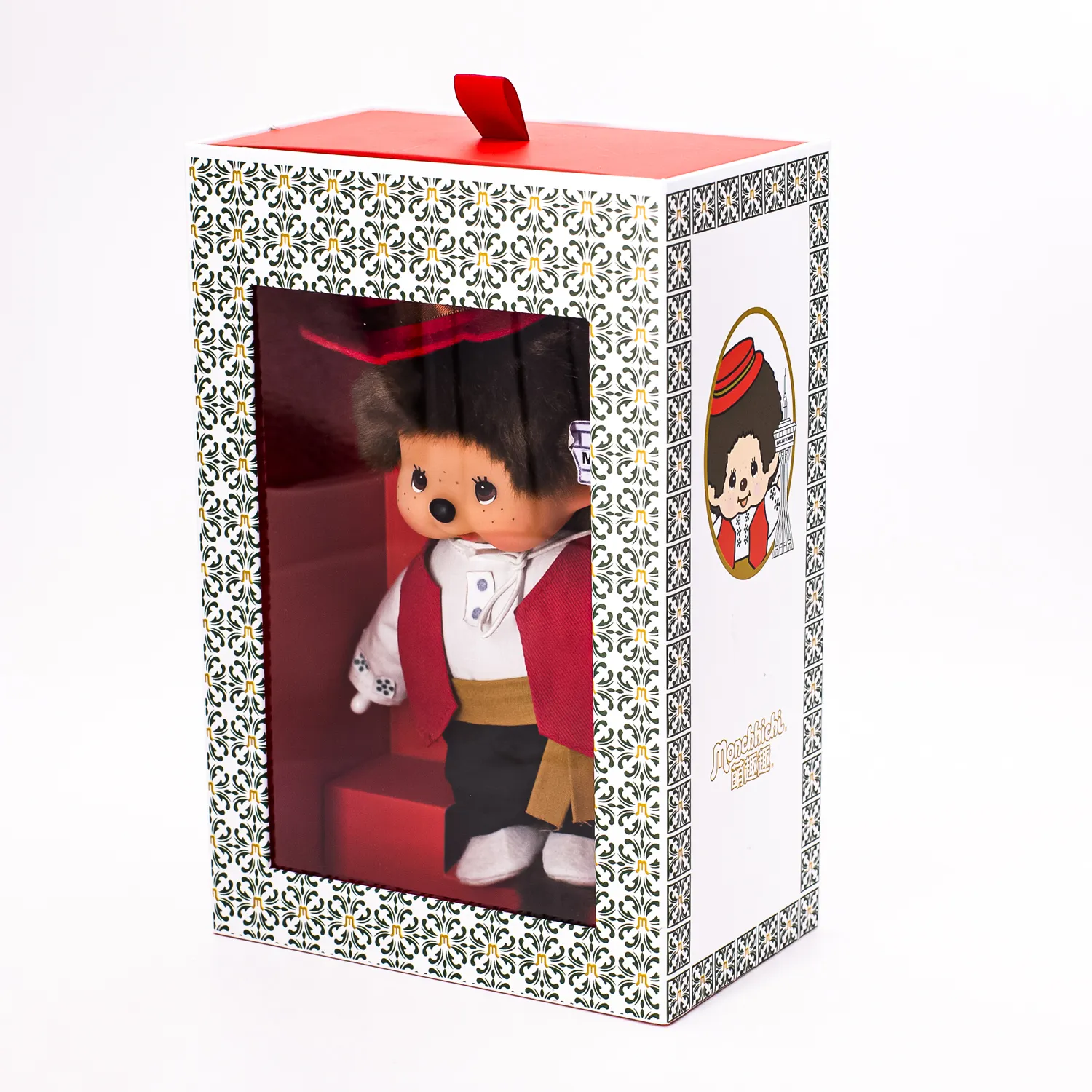 Caja de embalaje de regalo de cajón deslizante elegante de lujo rígido de impresión personalizada con cuerda de cinta y ventana de PVC para boda