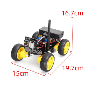 Smart ESP32 CAM Autoroboter-Kit mit Kamera modul Einfache Montage Lern codierung fahrzeug für DIY-Programmier projekte