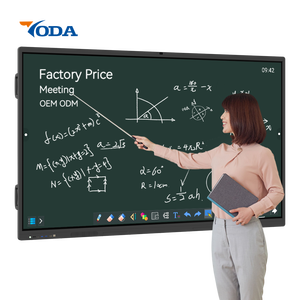 4K Android/window OPS 98 pollici interattivo Smart Board Multi Touch ghiaione interattivo lavagna Computer per l'istruzione - Product Image 2