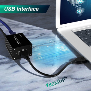 Extensor USB2.0 sobre RJ45 Cat5E/6 extensor Ethernet de hasta 230 pies con enchufe soporte USB para todo el control del sistema operativo 1 dispositivo - Product Image 6