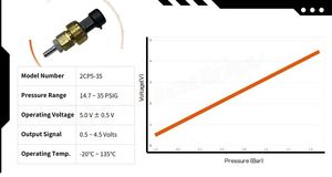 0.5 to 4.5V <strong>Analog</strong> <strong>Output</strong> Pressure Switch <strong>Sensor</strong> - Product Image 5
