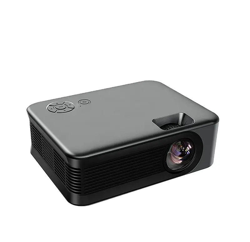 AUN-miniproyector A30C para cine en casa, dispositivo de proyección inteligente con WIFI, sincronización de teléfono, proyector LED para películas 4k