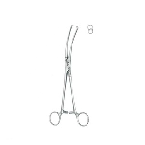 Sigal Medco Teale Vulsellum Forceps Gebogen Zijwaarts 3X4 Tanden Staal-Gegeven Gynaecologie Instrumenten - Product Image 1
