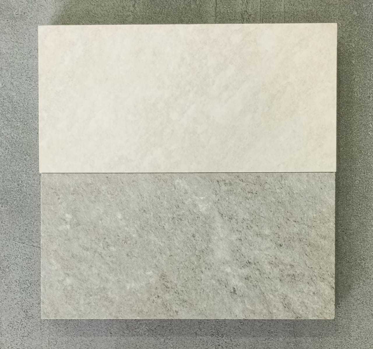 Carreaux muraux en céramique rustique à texture pierre mate